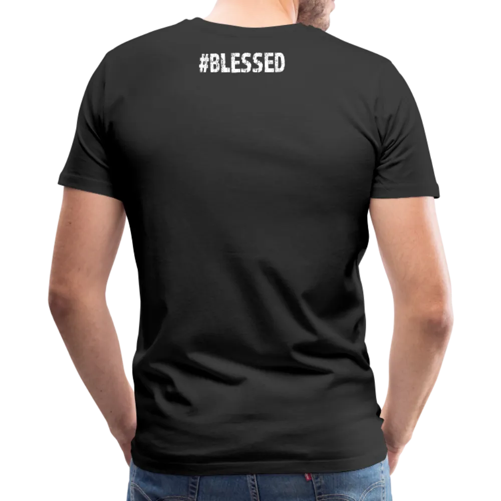 Men's T-Shirt, #Blessed Short Sleeve Graphic Tee