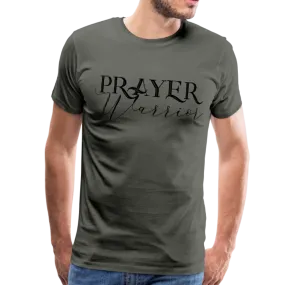 Men's T-Shirt, Prayer Warrior Short Sleeve Graphic Tee