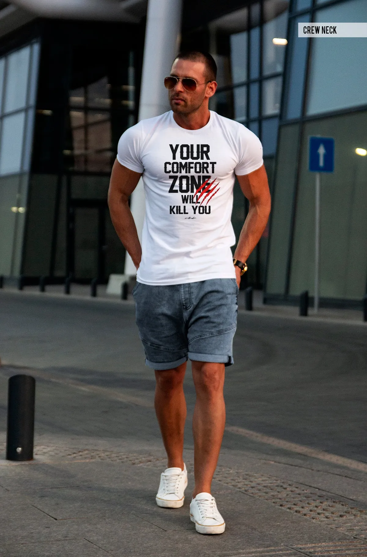 Men's T-shirt "Your Comfort Zone Will Kill You" MD979