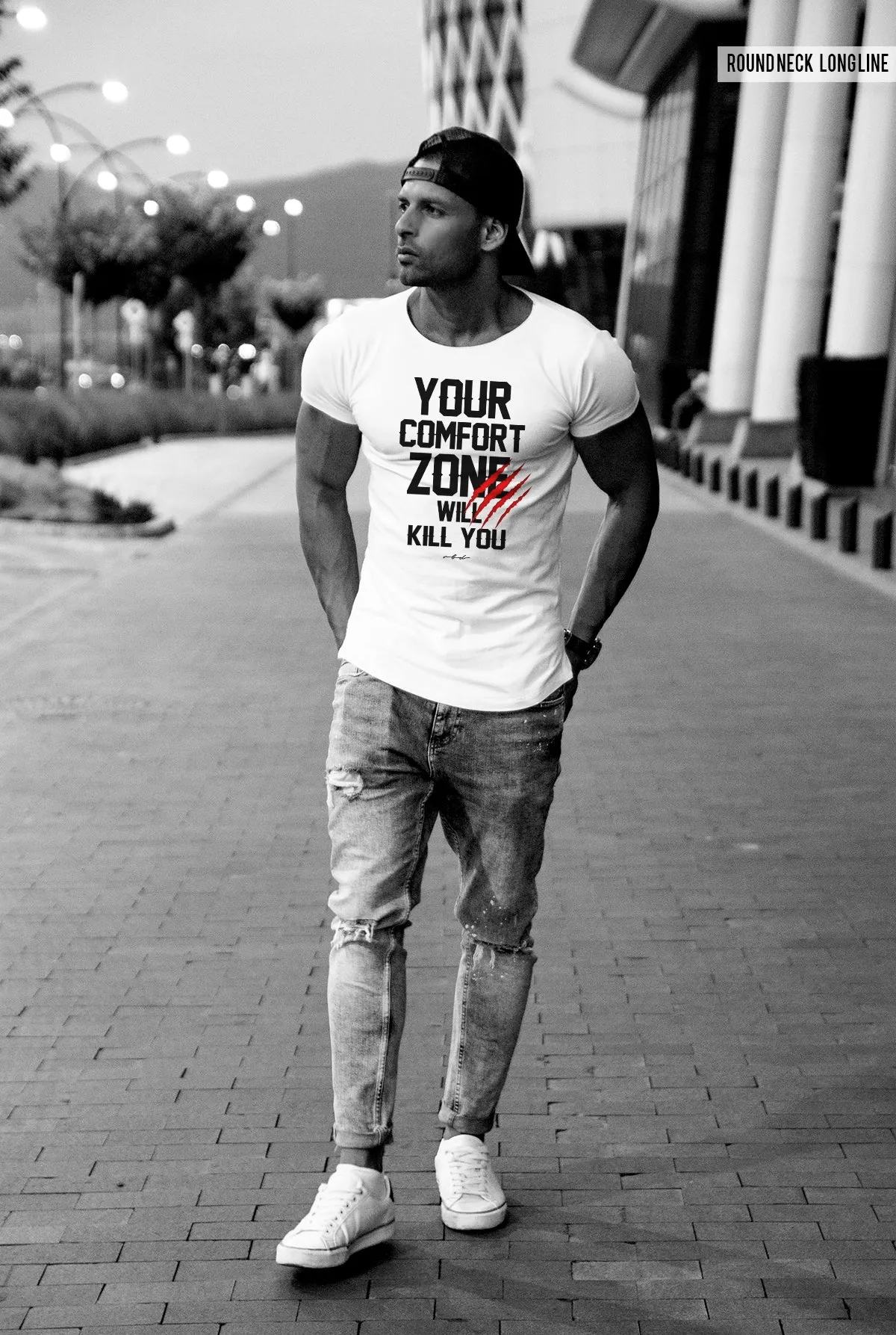 Men's T-shirt "Your Comfort Zone Will Kill You" MD979