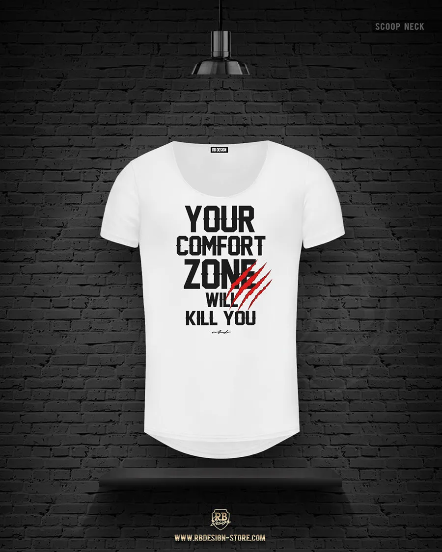 Men's T-shirt "Your Comfort Zone Will Kill You" MD979