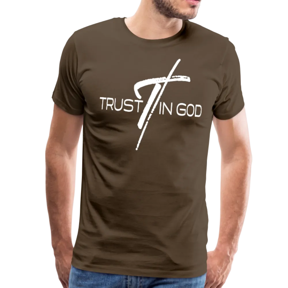 Men's T-Shirt, Trust In God Short Sleeve Graphic Tee