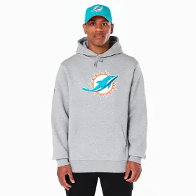 Miami Dolphins NFL Grey Pullover Hoodie