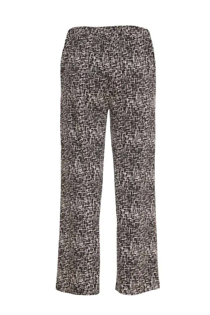 Naya Sketch Print Trousers . Naw24188