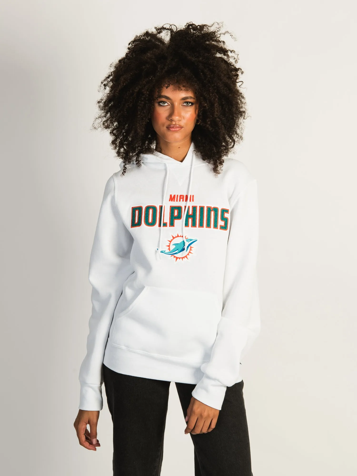 NFL MIAMI DOLPHINS LOGO PULLOVER HOODIE