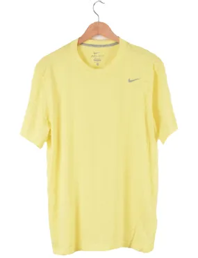 Nike Plain Light Yellow Dri-Fit T-shirt - XL