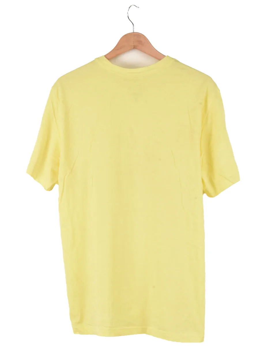 Nike Plain Light Yellow Dri-Fit T-shirt - XL