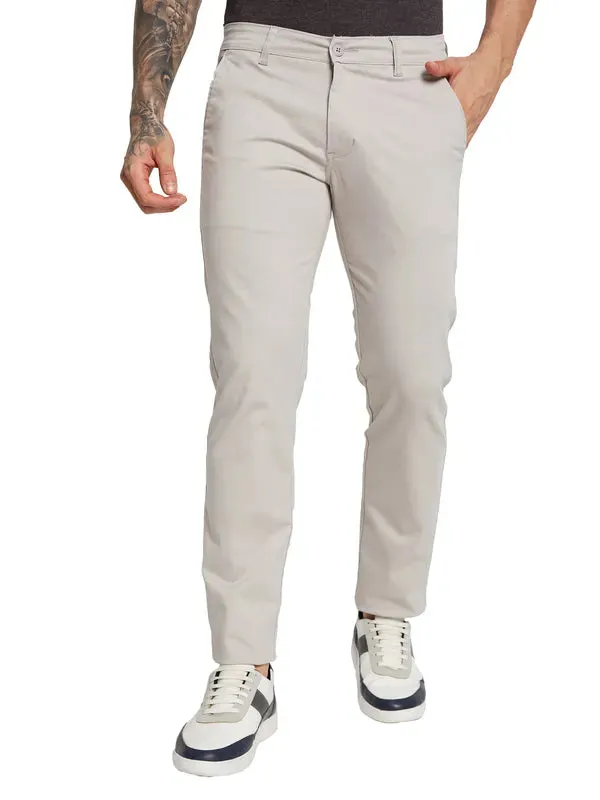 Octave Men Mid-Rise Chinos Trousers