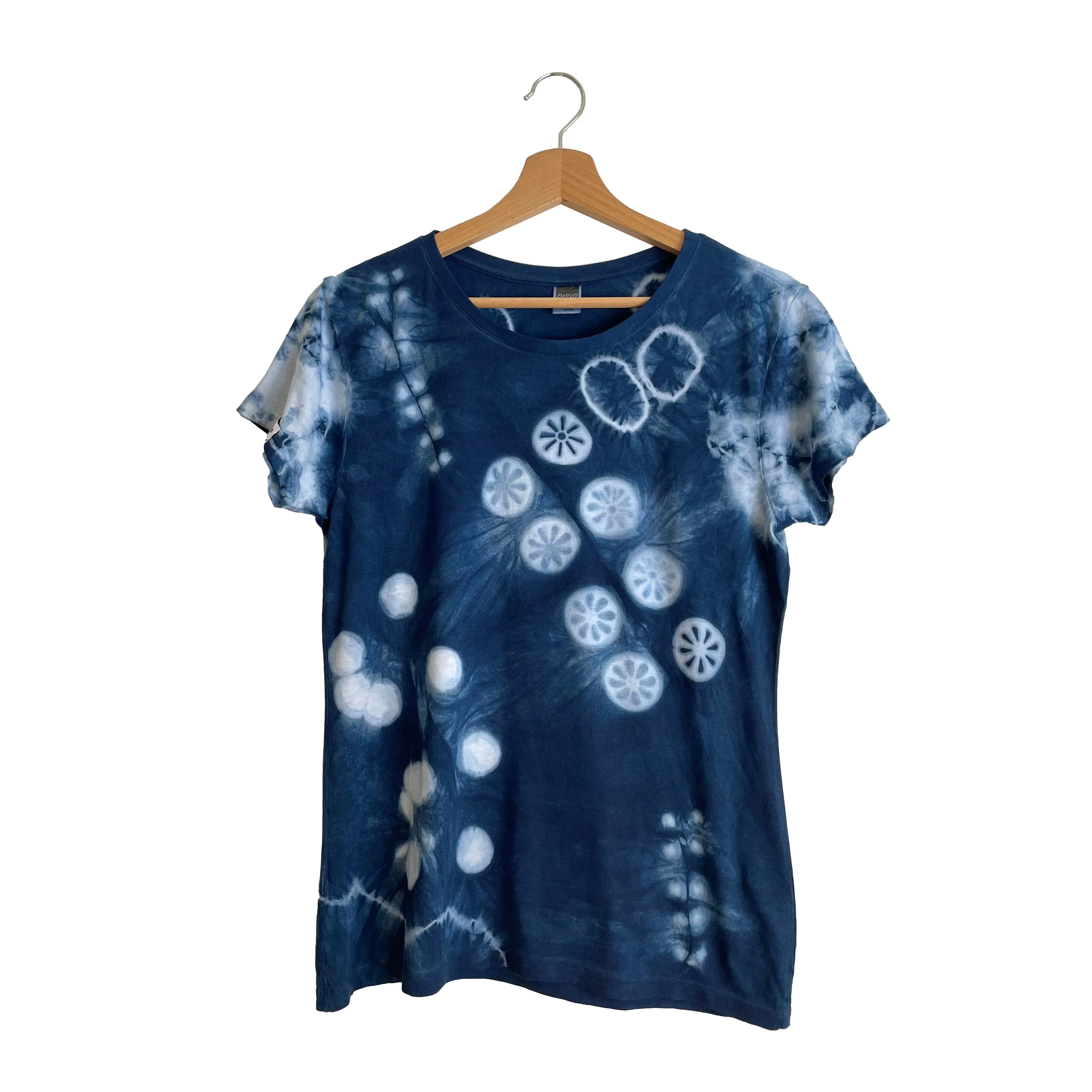 Organic Bamboo T-shirt in Jazz Fest Indigo