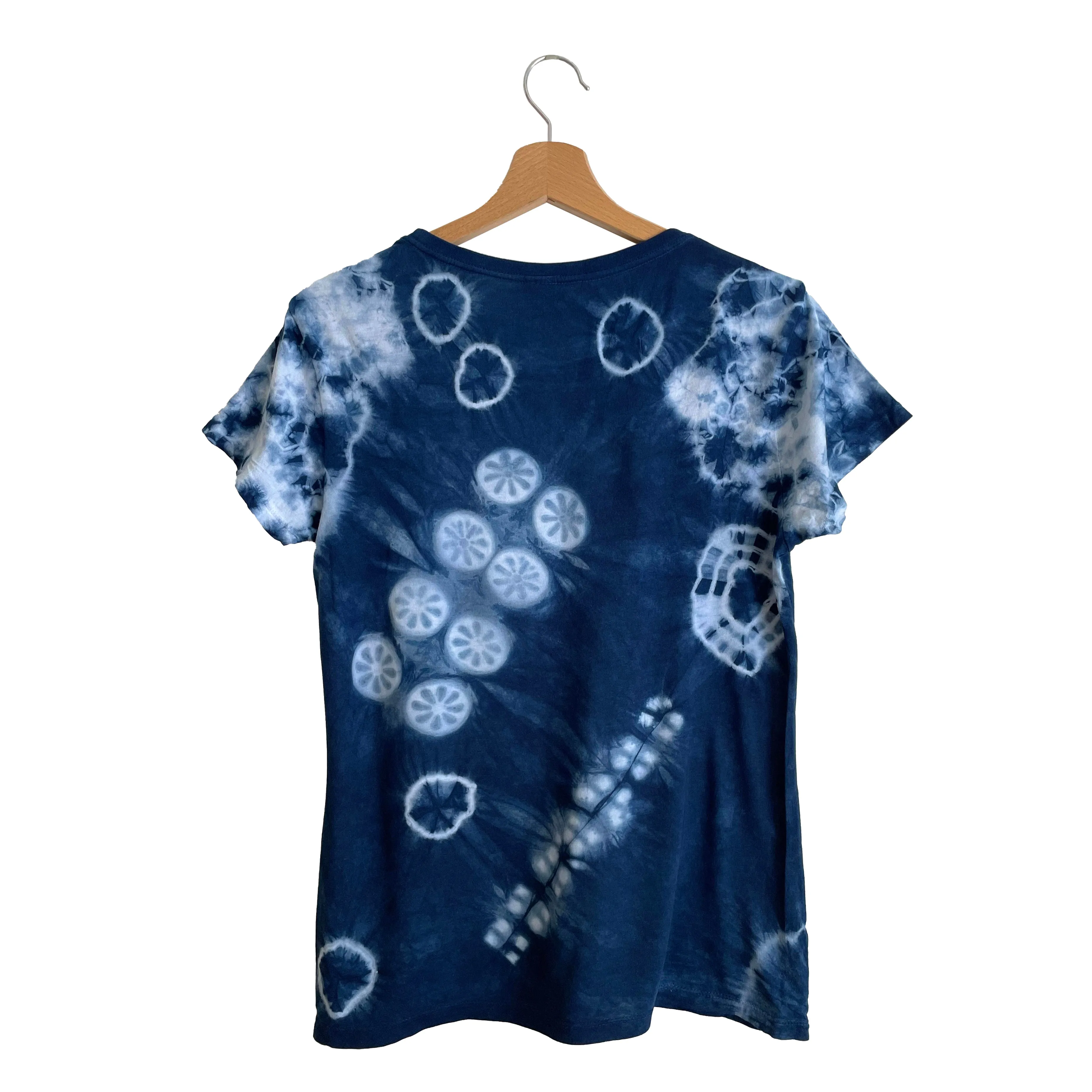 Organic Bamboo T-shirt in Jazz Fest Indigo