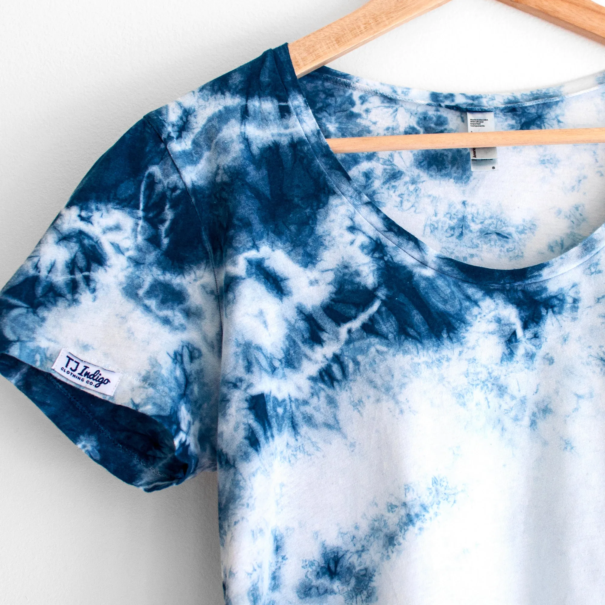 Organic Bamboo T-Shirt in Spacetime Indigo