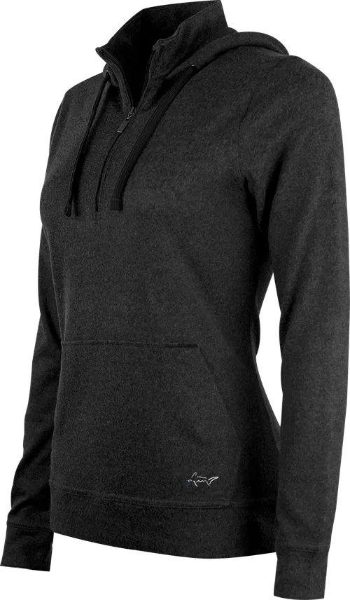 OUTLET-Greg Norman Ladies Lab 1/4-Zip Hoodie