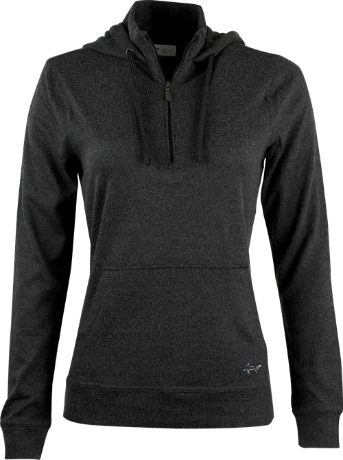 OUTLET-Greg Norman Ladies Lab 1/4-Zip Hoodie