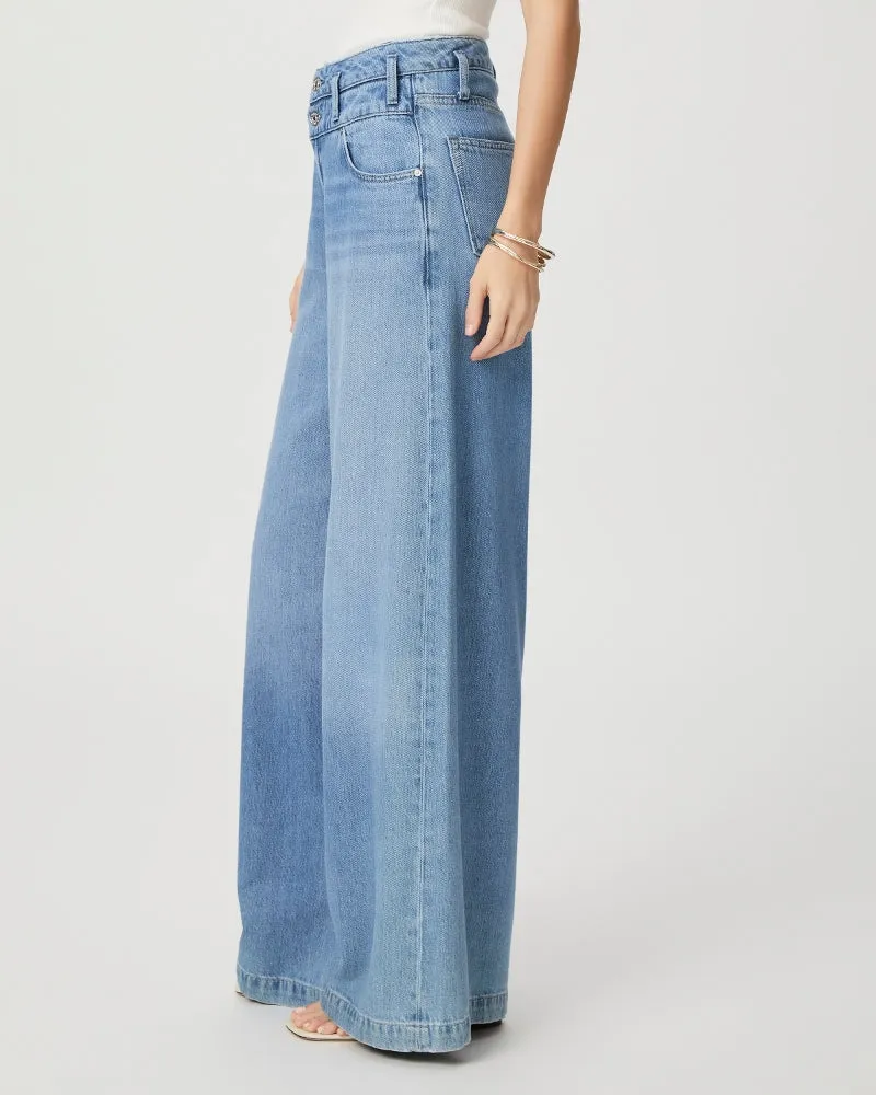 Paige Portia Double Waistband Ultra Wide Leg Pants