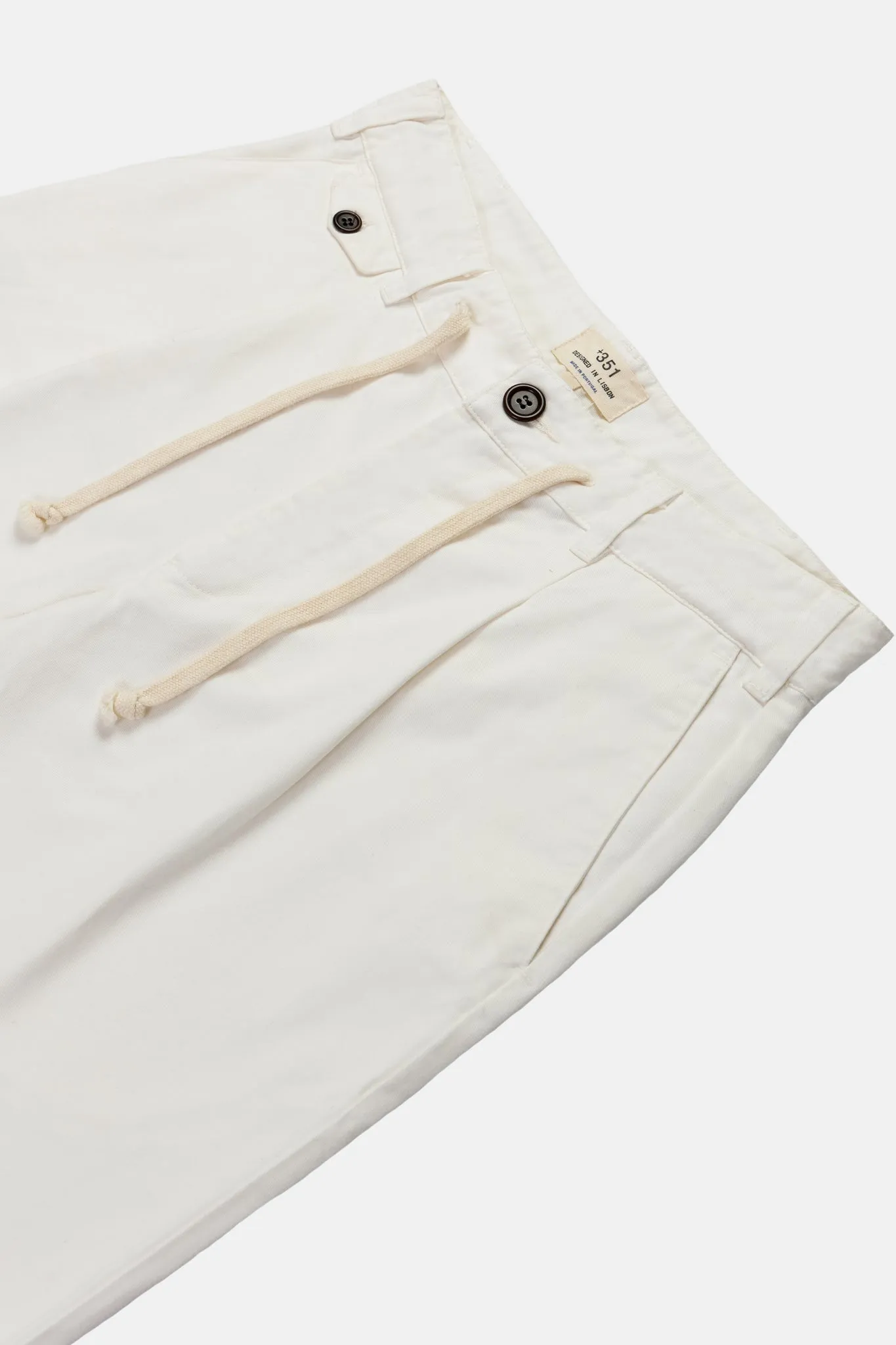 PANTS CANVAS OFF-WHITE/SHARK