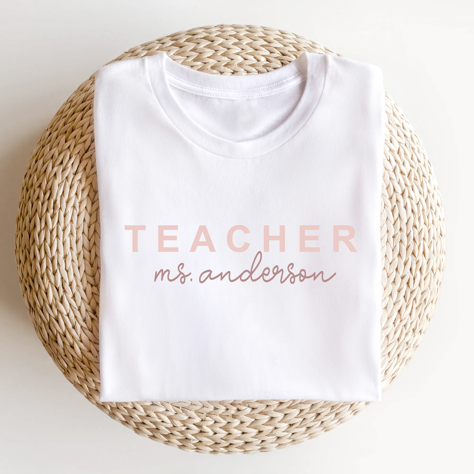 Personalized Teacher T-Shirt