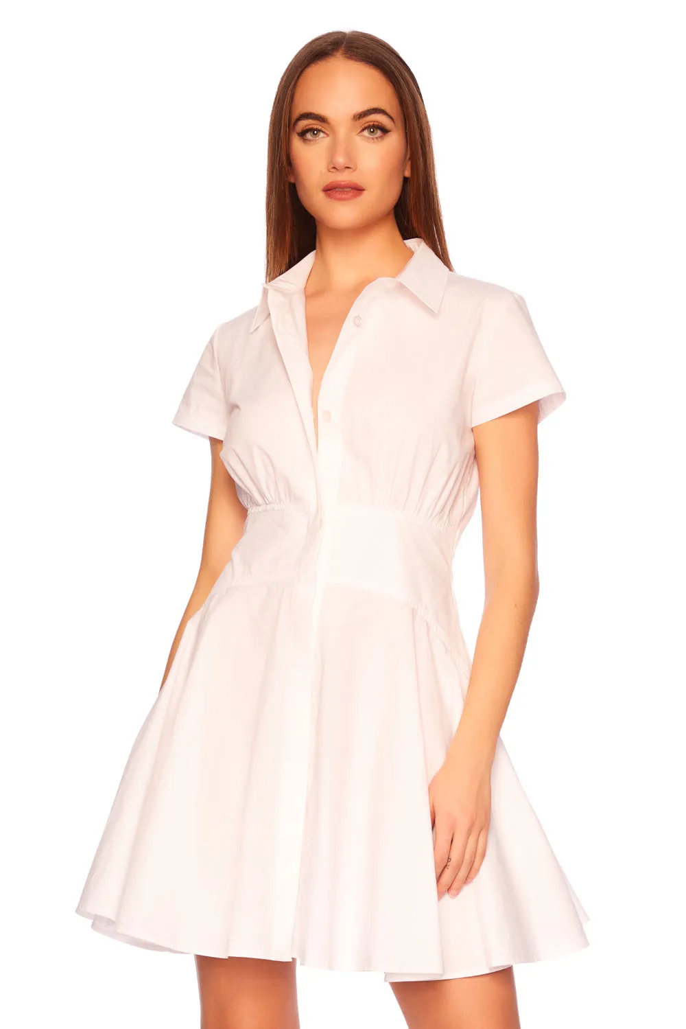 poplin shirt dress