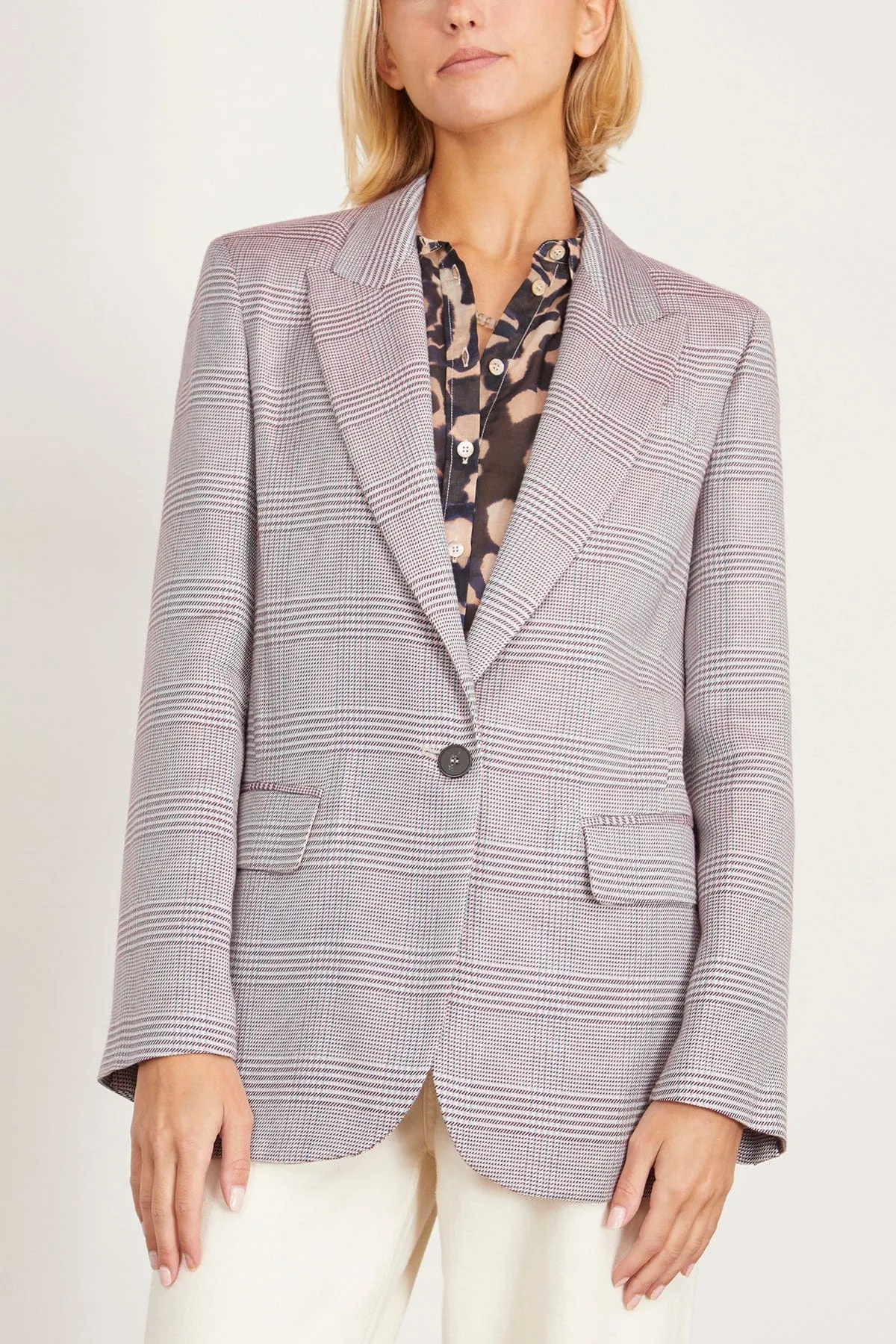 Prince of Wales Jacket in Rose