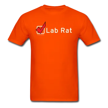 "Lab Rat, Check" - Men's T-Shirt