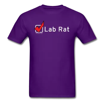 "Lab Rat, Check" - Men's T-Shirt