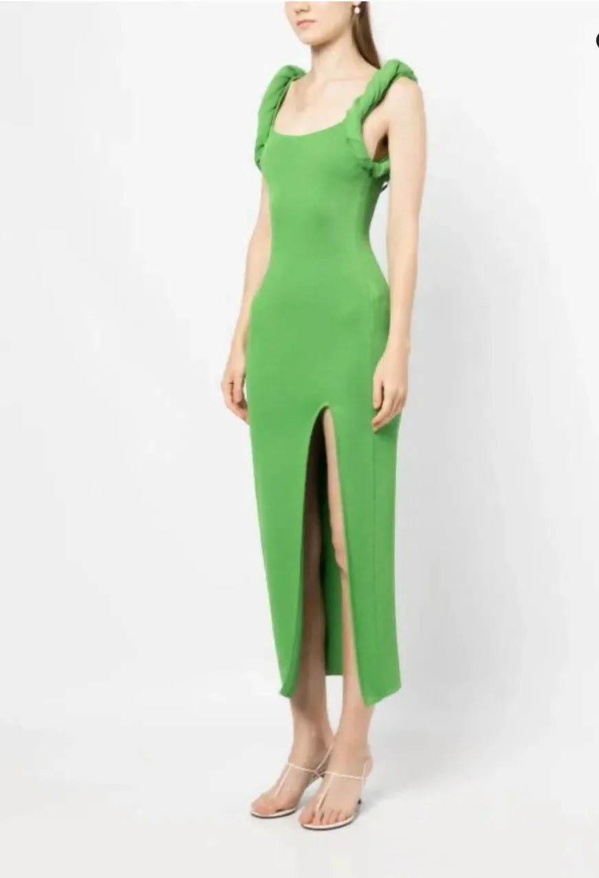 Rachel Gilbert Rosetta Dress In Green Size S / Au 8