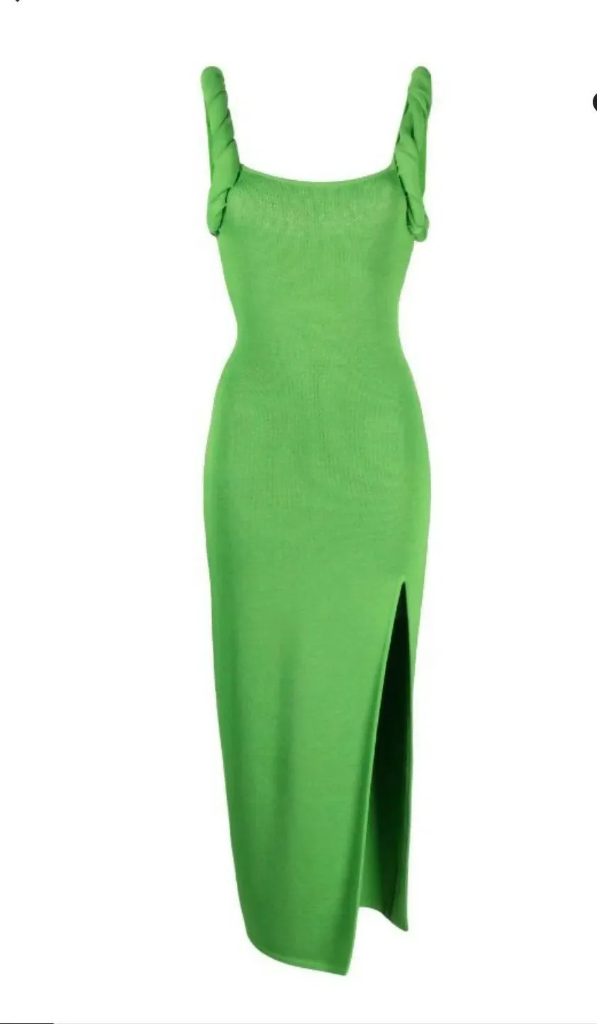 Rachel Gilbert Rosetta Dress In Green Size S / Au 8