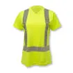 Radians ST11W Type R Class 2 High Visibility Women's Safety T-Shirt with Max-Dri