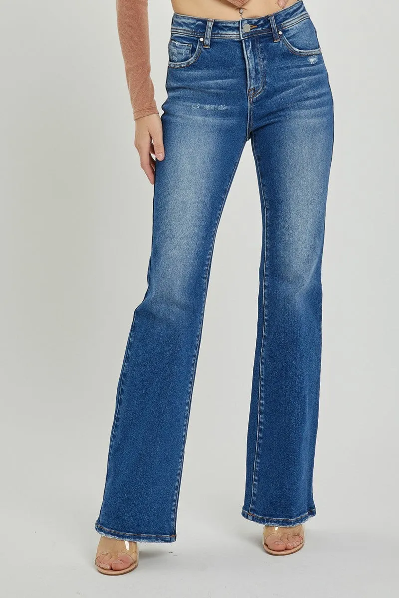 Risen Jeans - Mid Rise Skinny BootCut Jeans - RDP5523