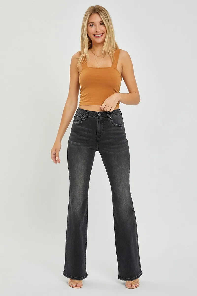 Risen Jeans - Mid Rise Skinny BootCut Jeans - RDP5523