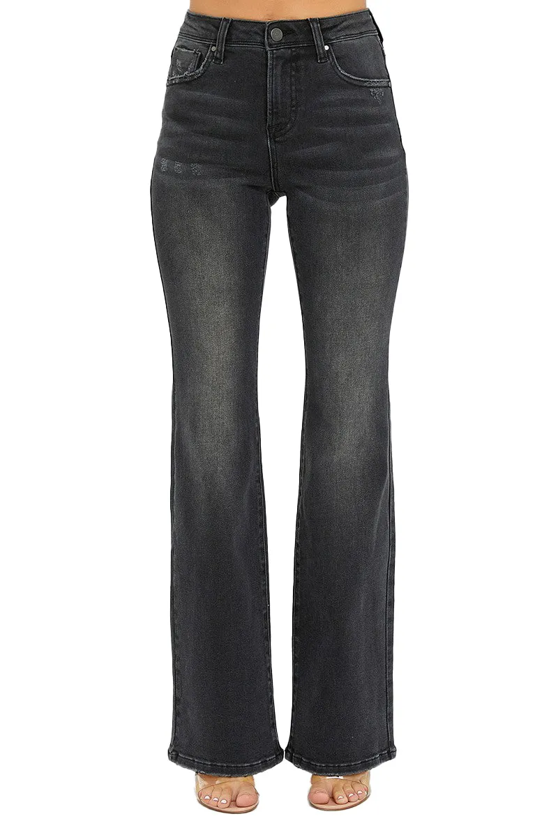 Risen Jeans - Mid Rise Skinny BootCut Jeans - RDP5523