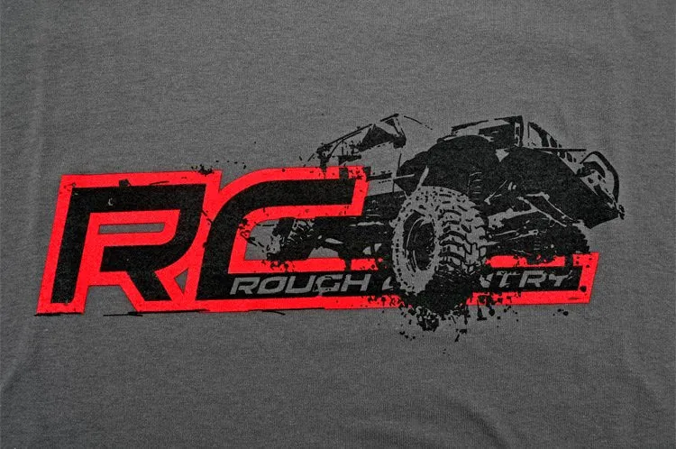 Rough Country T-Shirt - Rough Country Crawl - Grey - Size SM