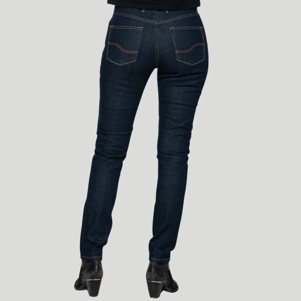 Runaways - Women's Indigo Protective Riding Jeans