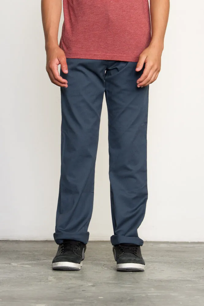 RVCA Weekday Boys Pants - Midnight