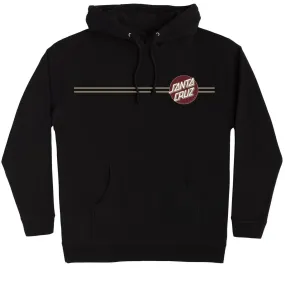 Santa Cruz Other Dot Hoodie - Black/Burgundy