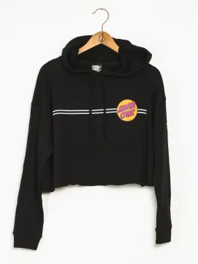 SANTA CRUZ OTHER DOT PULLOVER CROP HOODIE  - CLEARANCE