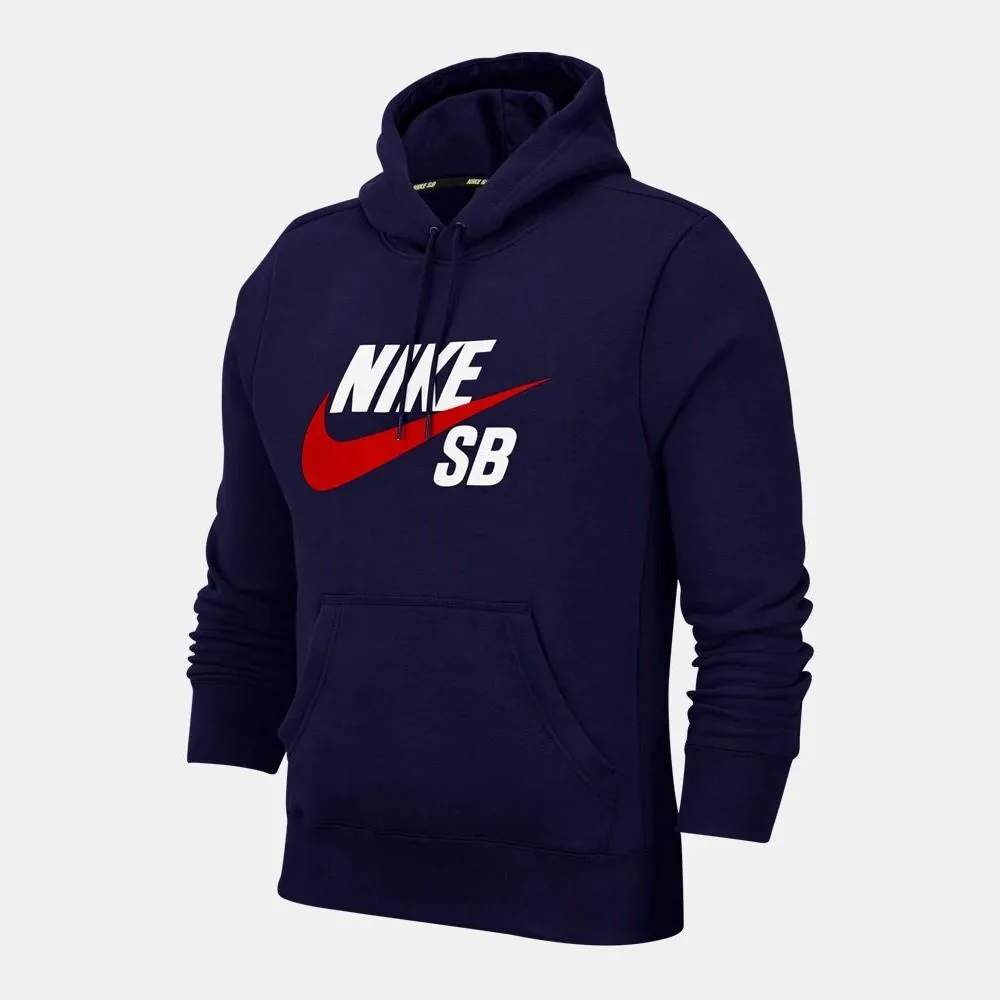 SB Icon Hoodie (Navy   Red)