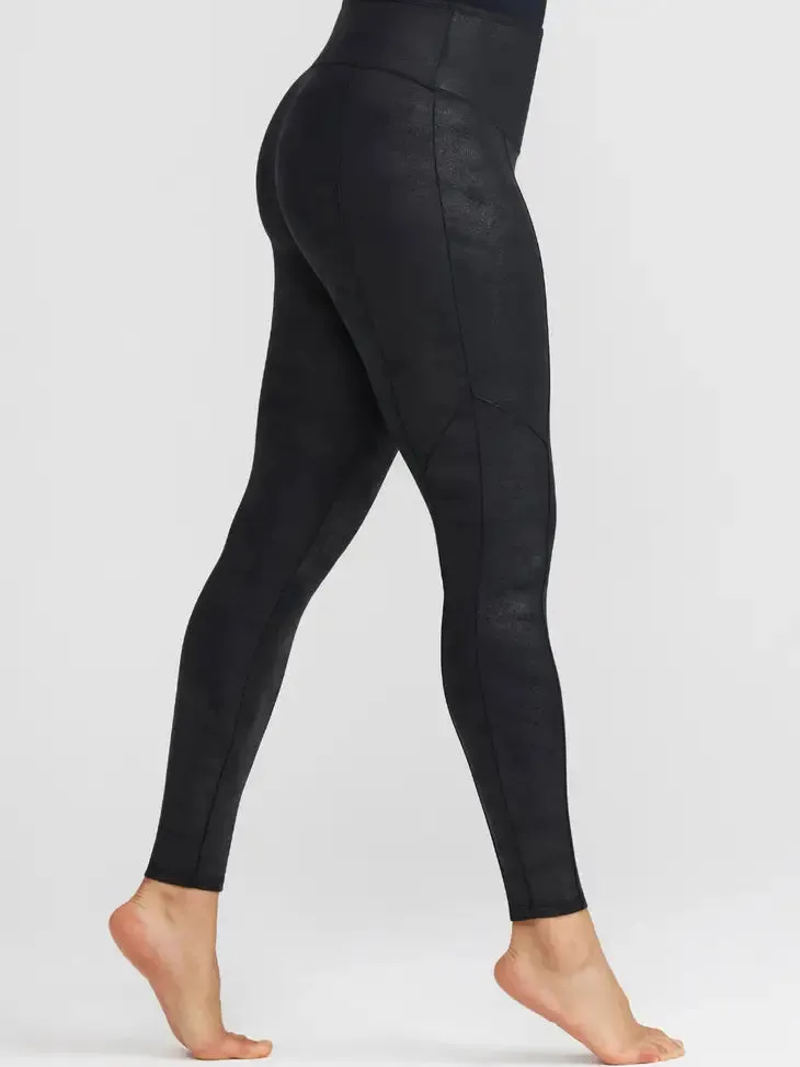 Shine Faux Leather Legging