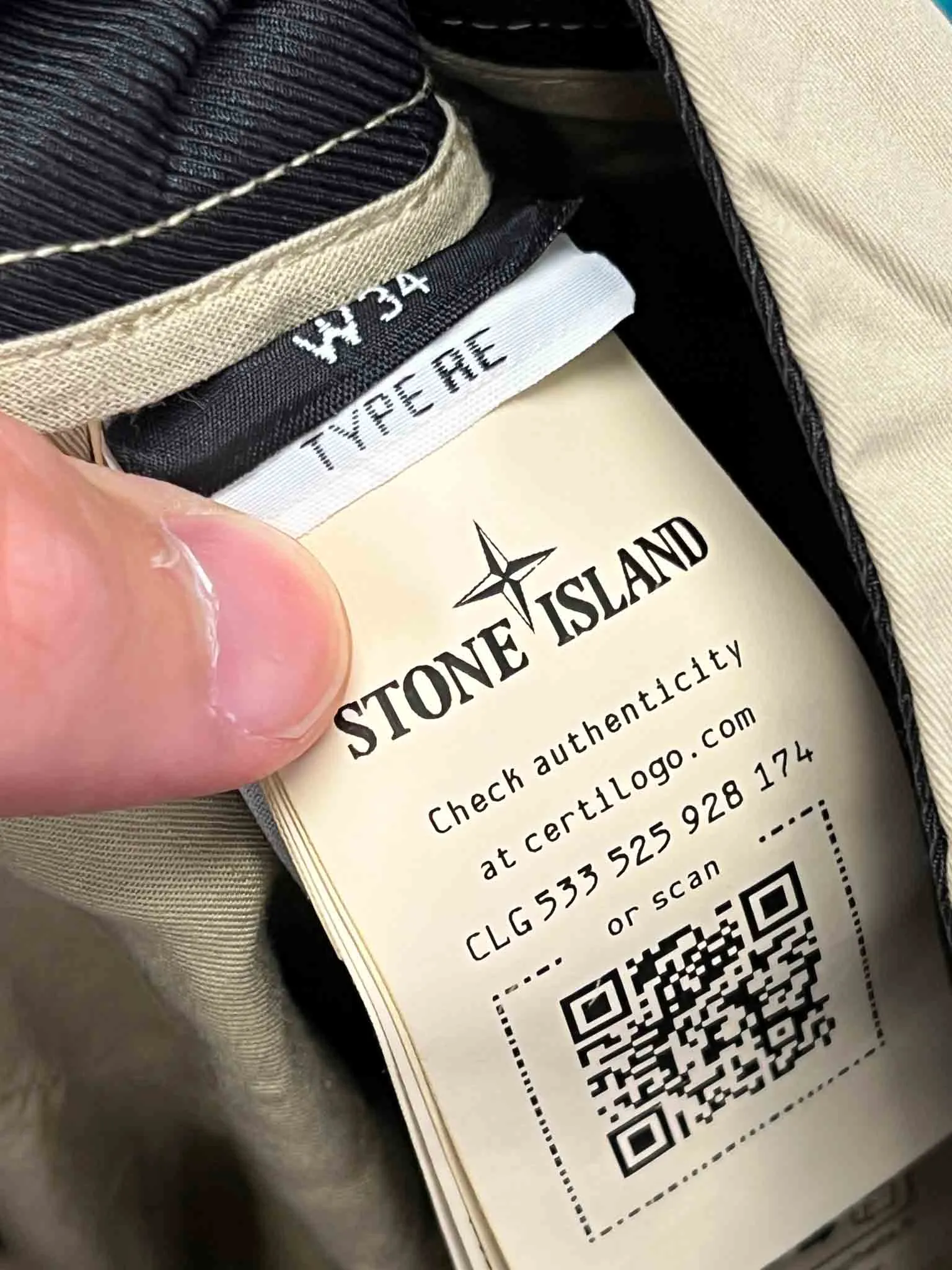 Size 34 | Stone Island Beige Chino Pants