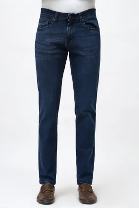 SKINNY FIT DARK BLUE RANDOM JEANS