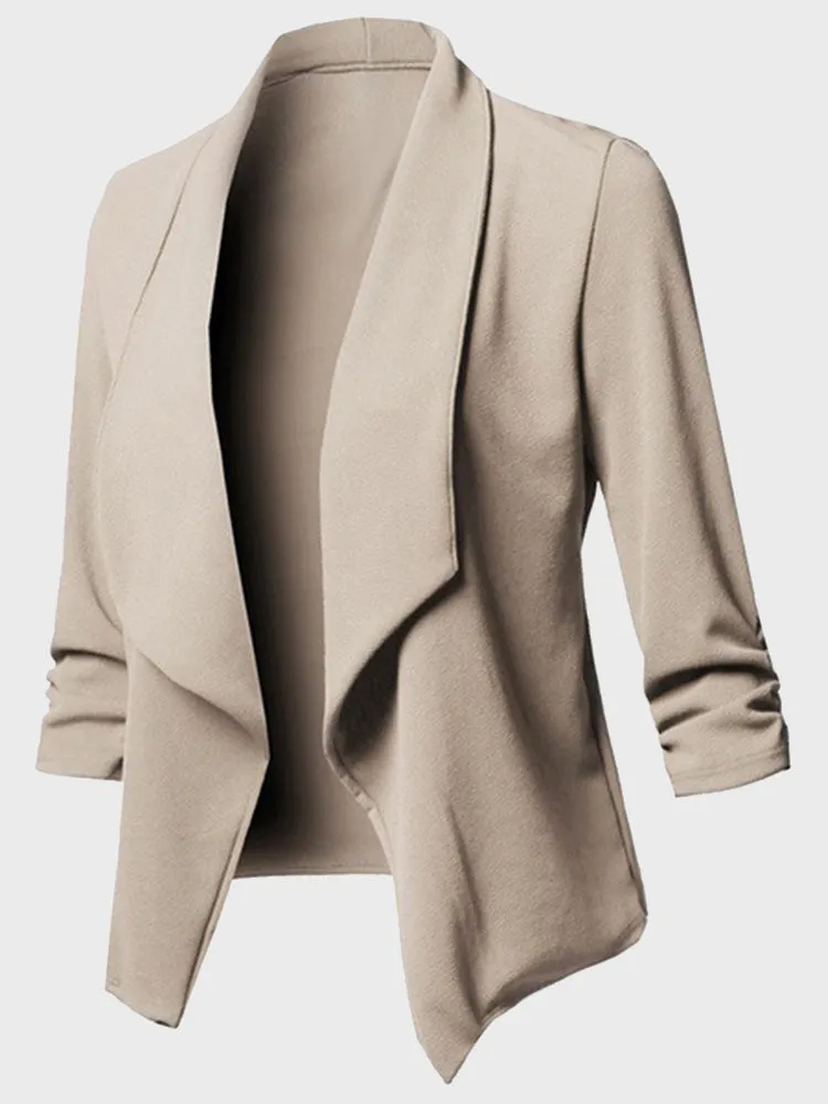 SpringElegance Plus Size Blazer