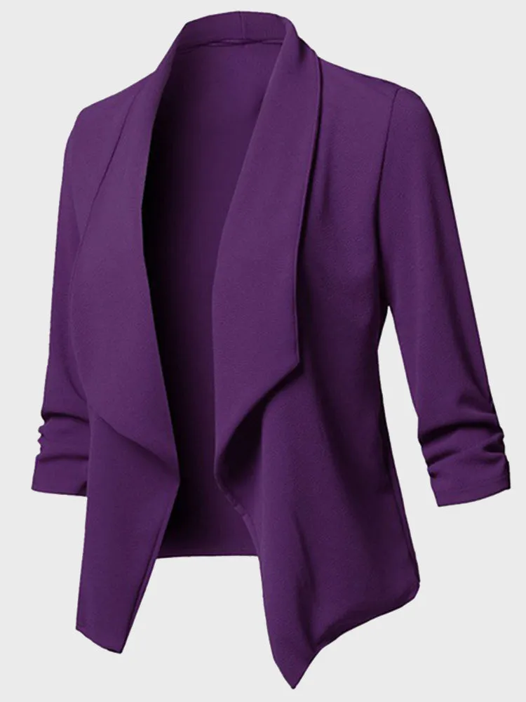 SpringElegance Plus Size Blazer