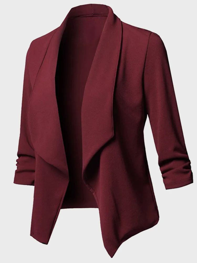 SpringElegance Plus Size Blazer