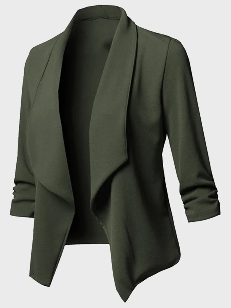 SpringElegance Plus Size Blazer