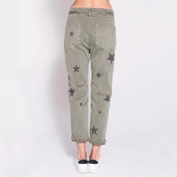 Stars Pant (Pigment Military)