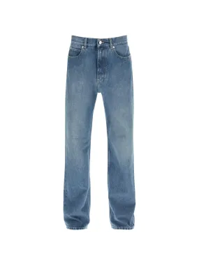 Straight Leg Denim Jeans