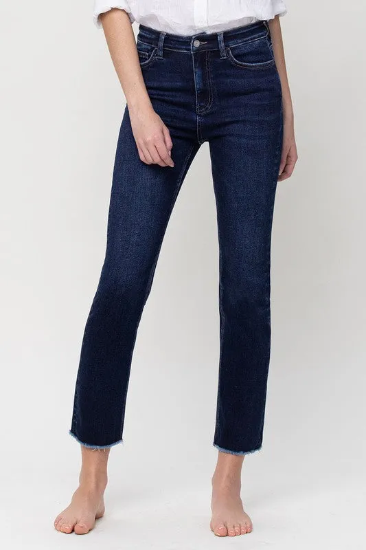 Super High Rise Stretch Slim Straight Jeans