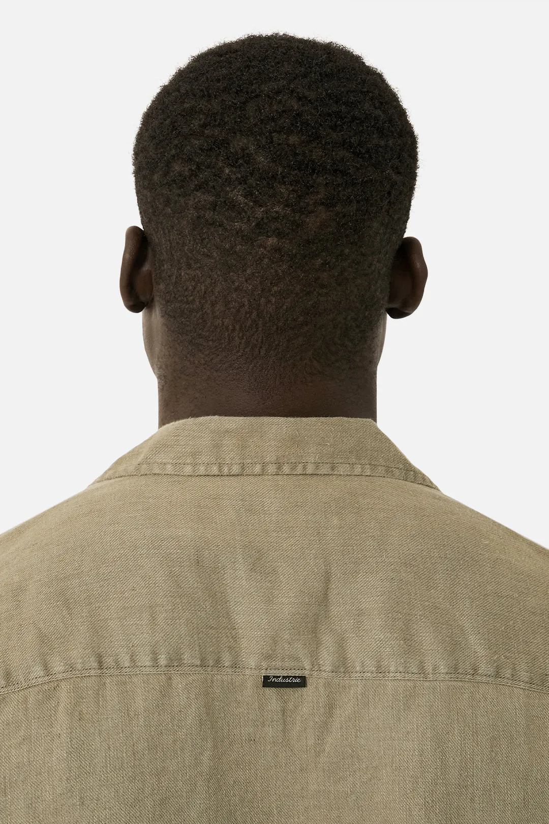 The Del Sur Linen S/s Shirt - Dark Forest