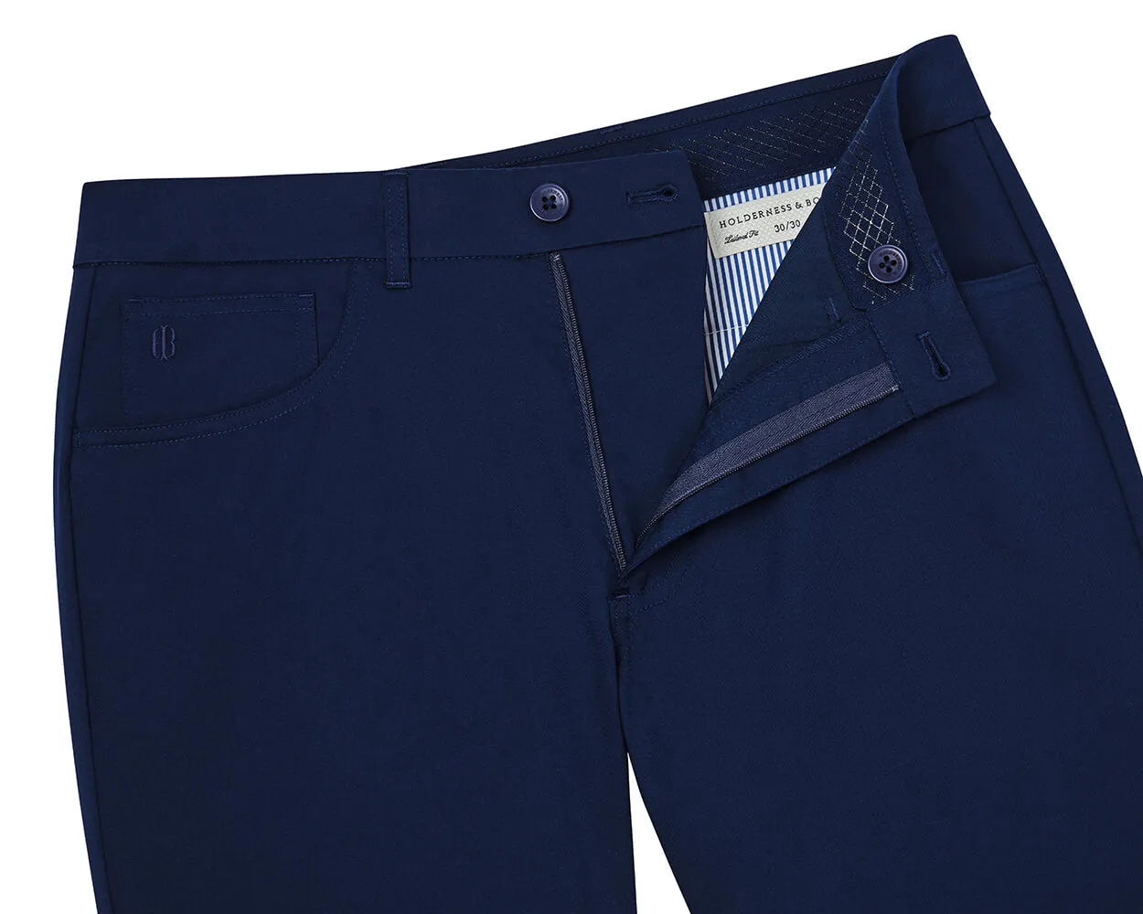 The Warner Pant: Navy 34" Length