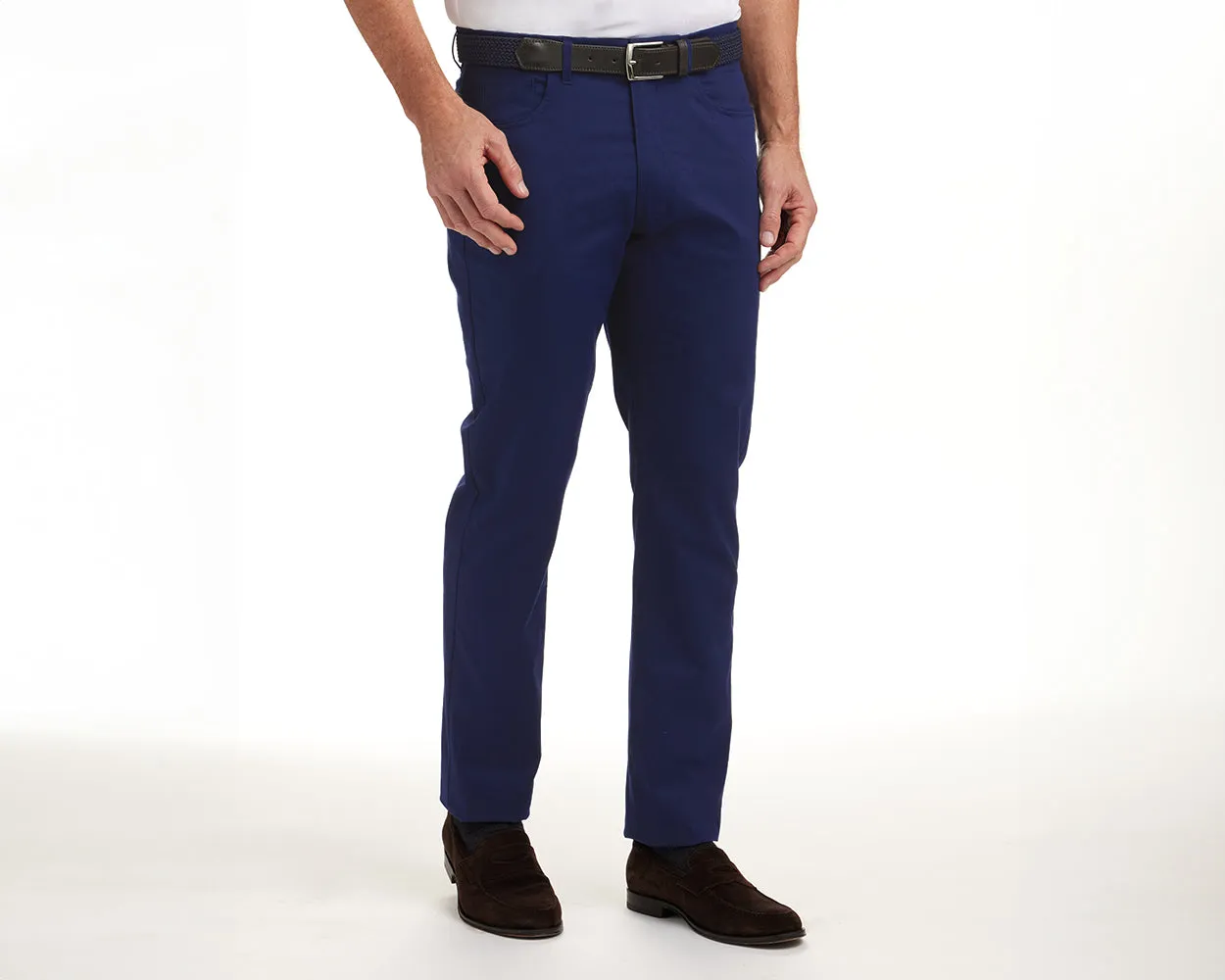 The Warner Pant: Navy 34" Length