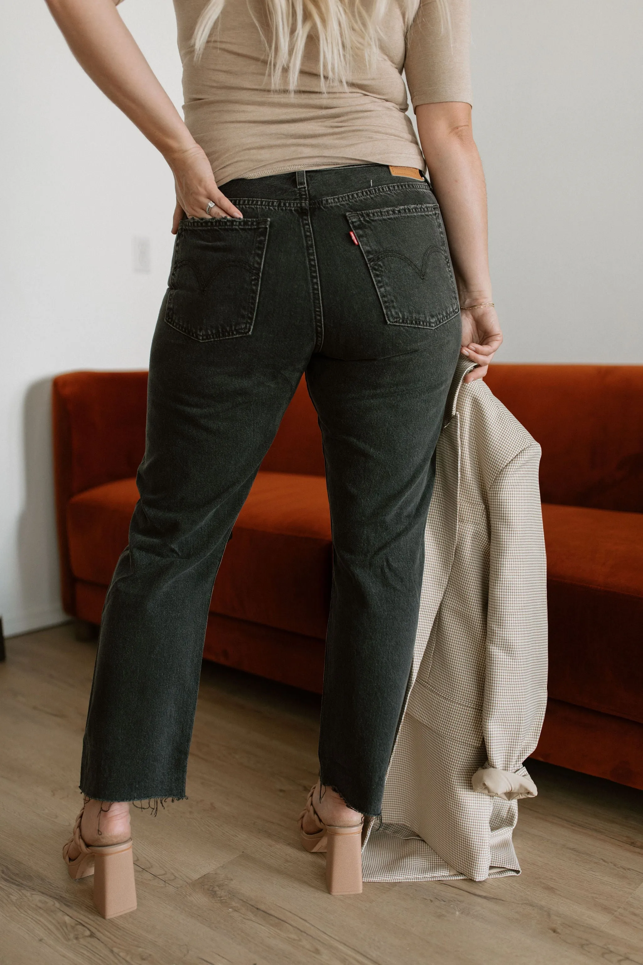 The Wedgie Straight Fit Jean by Levi's - After Sunset